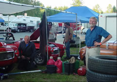 Gil and Peter - Cars at Mission Raceway Vintage 2006