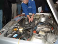 Removing timing belt cover