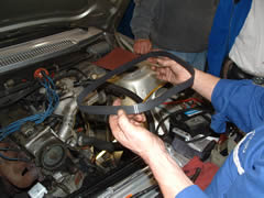 New timing belt about to go in.